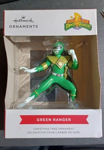 Hallmark Hasbro Power Rangers GREEN RANGER Christmas Ornament 2023 NEW  JBOX-6 - Picture 1 of 3