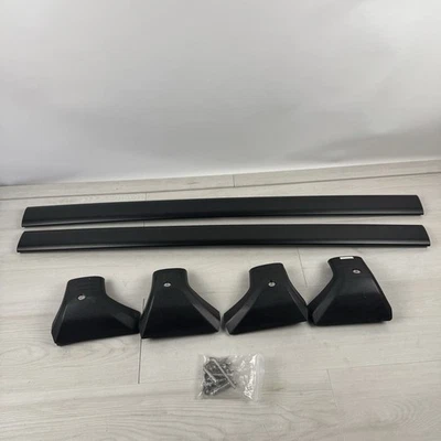 可上锁 260 磅横杆车顶架 适合丰田 Highlander 2020 - 2026 XLE — 第 1/4 张图片