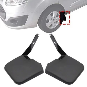 Pair of Front Mud Flaps for Ford For Transit For Custom 2012 Fits Left Right - Picture 1 of 7