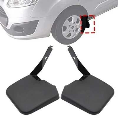 Pair of Front Mud Flaps for Ford For Transit For Custom 2012 Fits Left Right - Image 1 of 4
