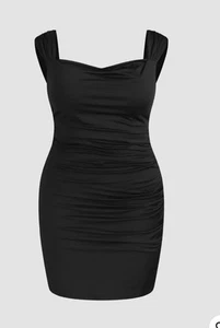 Kleid gerafft von Cider gr.50 52 54 - Bild 1 von 3