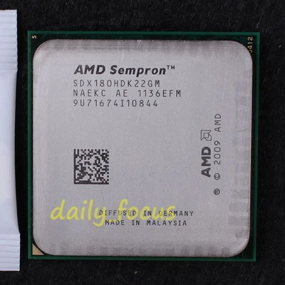 AMD Sempron 180 2.4 GHz CPU Processor SDX180HDK22GM 2000 MHz Socket AM3 1 MB - Image 1 of 2