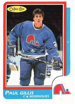 1986-87 Topps #168 Paul Gillis - Image 1 of 2