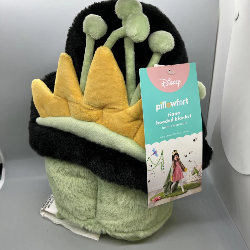 Princess Tiana Kids' Hooded Blanket The Disney Collection by Pillowfort