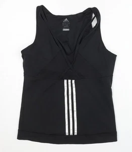 Adidas Women's Black Tank Top Size 18 - Picture 1 of 12