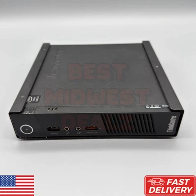 Lenovo ThinkCentre M73 i5-4130T 4GB RAM With Wi-Fi No SSD/OS/AC - w/ Rack - Image 1 of 4