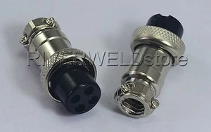 2pcs 4Pins Sockets Connector 16-4P Female for Plasma Cutting & TIG Welding Torch - Picture 1 of 2