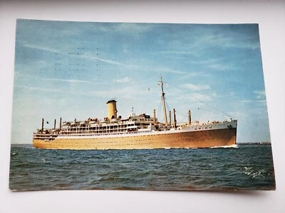 Vintage Antique Postcard P & O LINE SS ORION Ocean Cruise Liner Ship - Image 1 of 3