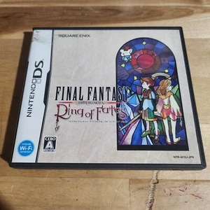 Final Fantasy Ring of Fates Nintendo DS Japón Importación Vendedor de Estados Unidos CIB Completo  - Imagen 1 de 3