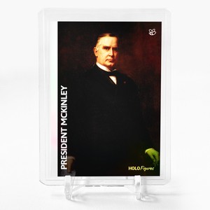 PRESIDENT MCKINLEY Art Holographic Card Holo Figures (William McKinley) #PR19