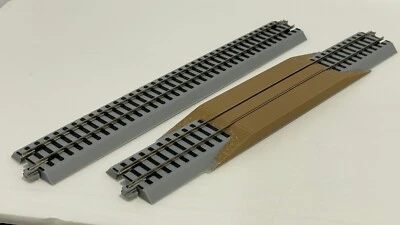 HOn3 Narrow Gauge 228mm CROSSING set RERAILER  COMPATIBLE with Blackstone track - Image 1 of 2