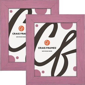 Jasper, sottoveste rosa cornice 1,5", taglie comuni, 4x5 - 24x36, confezione da 2 - Foto 1 di 8