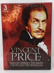 Vincent Price 3 Movies Tales of Terror, Raven & Pit and the Pendulum - Imagen 1 de 2