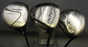 Set of 3 x Drivers Mizuno Intage & Macgregor NV-NX & Srixon XXIO Regular - Picture 1 of 6