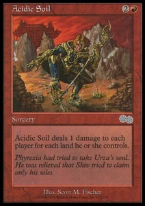 Suelo ácido x1 1x Urza's Saga casi nuevo como nuevo Magic The Gathering - Imagen 1 de 1