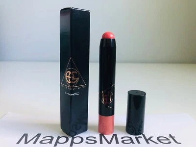 NIB MAC Ellie Goulding Patentpolish Lip Pencil in REVVED (Creamy Peach) .08oz - Image 1 of 4