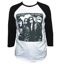 The Sisters Of Mercy New Wave Goth Rock T shirt 3/4 Sleeve Unisex S-XL
