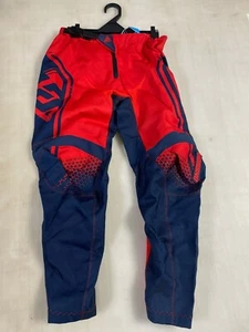 Answer Racing Syncron DRIFT Pants - Red / Indigo - Youth 28 - Picture 1 of 2