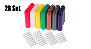 Essential Oils Nasal Inhalers Aromatherapy Refillable Tubes Inhaler Stick Wicks - Picture 1 of 8