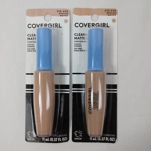 2 COVERGIRL Ready Set Gorgeous Clean Matte Concealer Medium 215-220 . 37 oz - Picture 1 of 7