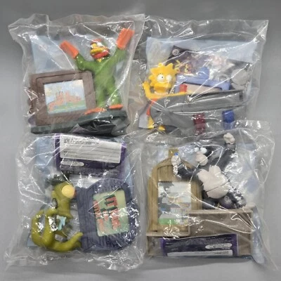 The Simpsons Halloween Creepy Classics Burger King Kids Meal Lot Of 4 - Image 1 of 4