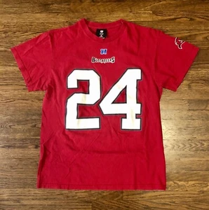 NFL Tampa Bay Buccaneers Darrell Revis #24 T-Shirt Medium by NFL Team Apparel - Picture 1 of 4