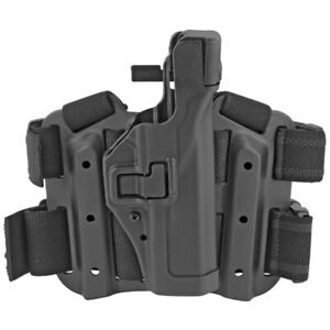 BLACKHAWK Level 3 SERPA Tactical Holster Right Hand Black Fits Glock 17/19/22...