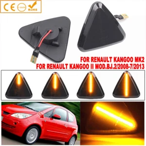 Amber LED Dynamic Side Marker Light For 2008 2009 2010-2013 RENAULT KANGOO II - Picture 1 of 13