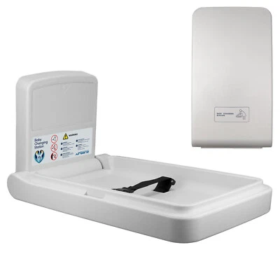 AIRSENZ BABY CHANGING TABLE Wall Mounted Unit Changer Nappy Station Commercial Fold Down