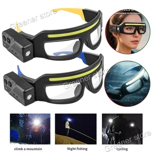Task Lampe Anpassung Brillen Wiederaufladbar 5 Modes Bewegungssensor Headlamp - Bild 1 von 15