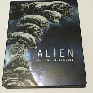 Alien 6-Film Collection Blu-Ray Rare Best Buy Exclusive OOP Steelbook - Picture 1 of 6
