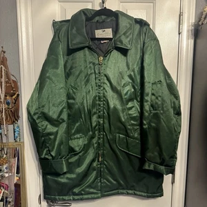 Vintage Golden Fleece Industrial Outerwear Jacket Green Titan Cloth Mens Size 46 - Picture 1 of 15