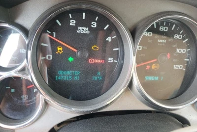 Silverado 2500 2012-2014 OE velocímetro calibre panel 147 k millas Chevrolet Foto 1 de 4