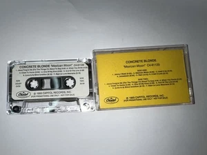 CONCRETE BLONDE Mexican Moon 1993 US Advance PROMO CASSETTE Napolitano - Rare! - Picture 1 of 6