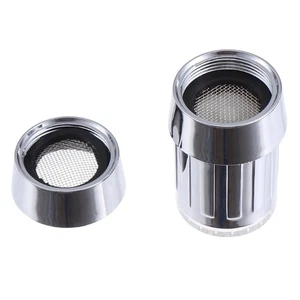 Grifo de lavabo de baño de plástico cambiante de luz colorida de repuesto para grifo de agua LED - Imagen 1 de 12