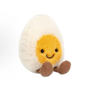 Jellycat Amuseables Boiled Egg With Tags Dust Bag Series Roll Soft Toys Gifts ✅ - Picture 1 of 30