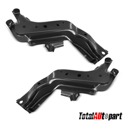 Soporte de faros de acero de 2 piezas para Suzuki SX4 2007-2013 L4 2,0 L conductor y pasajero Foto 1 de 4