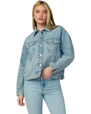 Chaqueta de mezclilla Joe's Jeans L91108 para mujer convincente talla M Foto 1 de 4