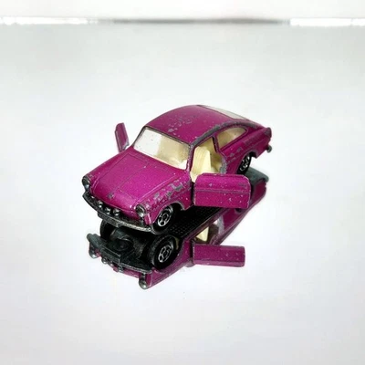 Matchbox Lesney Volkswagen 1600TL Pink No 67 Superfast - Image 1 of 4
