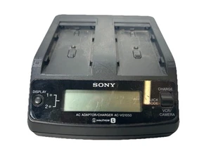 Sony AC-VQ1050 ac Adapter and Twin Charger For L-Series Batteries - Picture 1 of 6