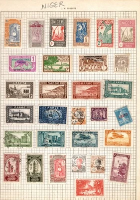 早期尼日尔邮票收藏,全新和二手,请参阅说明 — 第 1/4 张图片