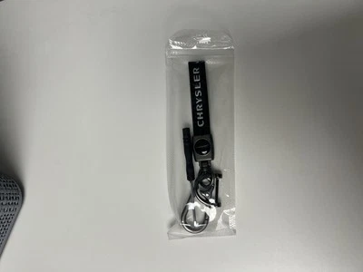 Chrysler - Llavero de cuero genuino para coche - NUEVO Foto 1 de 4