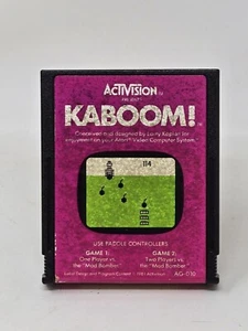 KABOOM! Laser Blast & Sky Jinks (Atari 2600) Activision - Picture 1 of 1