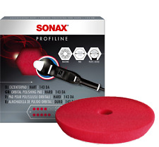 Produktbild - Sonax Polierschwamm CutPad Rot Exzenter 143mm ExzenterPad hart