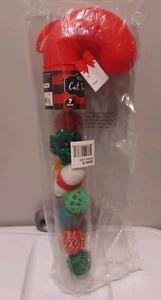 Meow Holiday Cat Toy Set Reusable Candy Cane 7 Piece Variety Gift - Picture 1 of 4