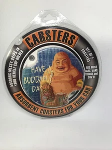 Thirstystone Carsters Car Coasters Buddaful Day DKT97 - Picture 1 of 2