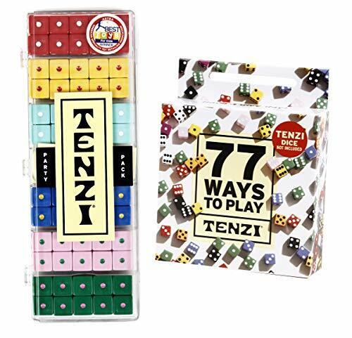 TENZI Party Pack Dice Game Bundle with 77 Ways to Play TENZI - A Fun, Fast