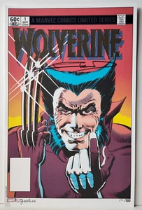 MARVEL COMICS WOLVERINE #1 SIGNED FRANK MILLER ART COA 11x17 LIMITED /500 - Picture 1 of 7