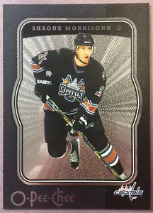 2007-08 OPC Black Parallel #491 Shaone Morrisonn Washington Capitals 037/100 - Bild 1 von 2