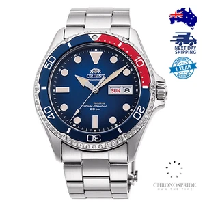 Orient Pepsi Kamasu Sapphire RA-AA0812L19B Stainless Steel Mens watch Automatic - Picture 1 of 5